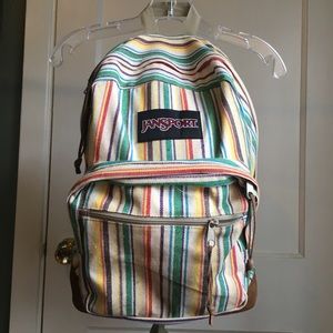 Multi Colored Jansport Backpack